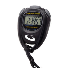 Load image into Gallery viewer, Goldline stopwatch black
