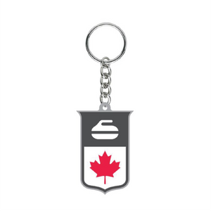 Curling Canada Keychain