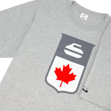 Load image into Gallery viewer, Curling Canada Grey T-Shirt