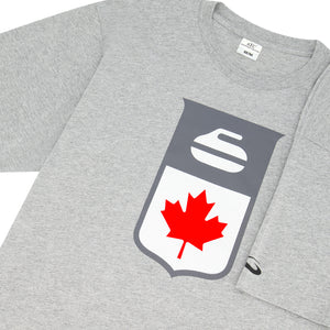 Curling Canada Grey T-Shirt