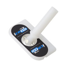 Load image into Gallery viewer, White replacement swivel with &#39;ICEPAD&#39; branding on a white background