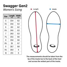 Load image into Gallery viewer, Swagger Gen 2 Size Chart