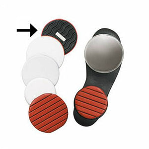 Gripper replacement disk for Asham shoes featuring the RDS system