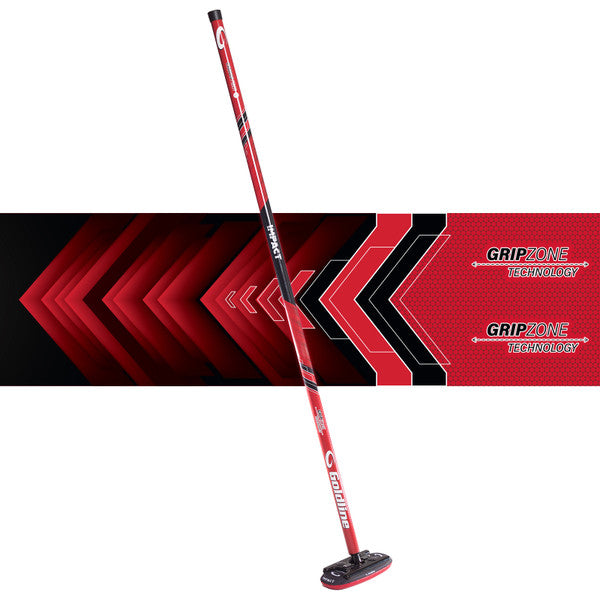 新品正規品  Fiber Carbon Impact Goldline Curling Store Curling The – Broom その他