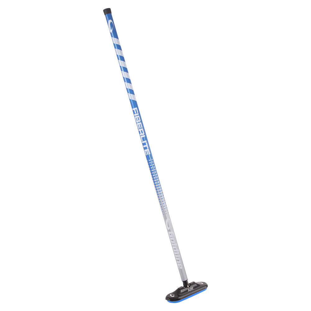 Goldline Fiberlite Blue Steel composite curling broom