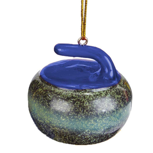 Goldline Curling Rock Tree Ornament