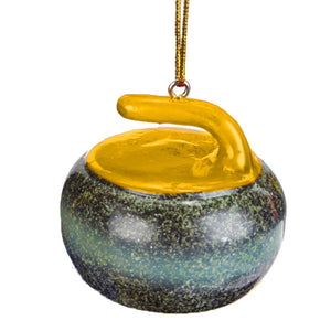Goldline Curling Rock Tree Ornament